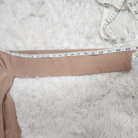 SKIMS All-In-One Long Sleeve Mid Thigh Onesie in Sienna/XS/NWT - Picture 7 of 10